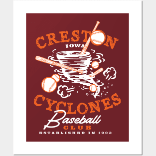 Creston Cyclones Posters and Art